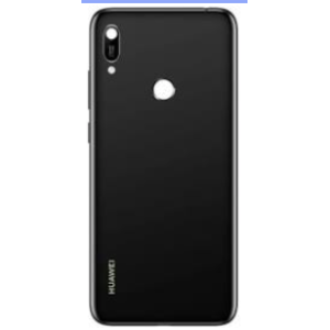 Huawei Y6 2019 (MRD-LX1) Kasa Kapak (Parmak İzli) Siyah